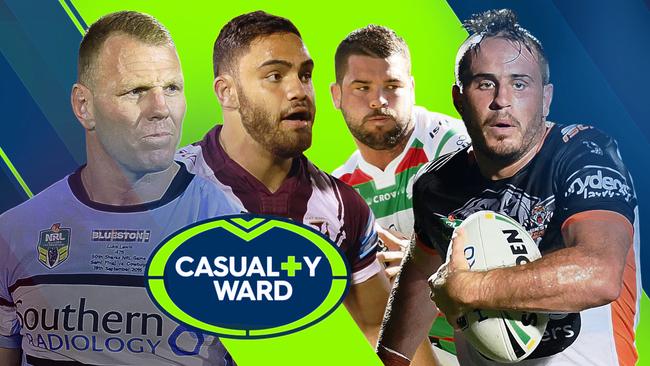 The NRL Casualty Ward after Round 2.