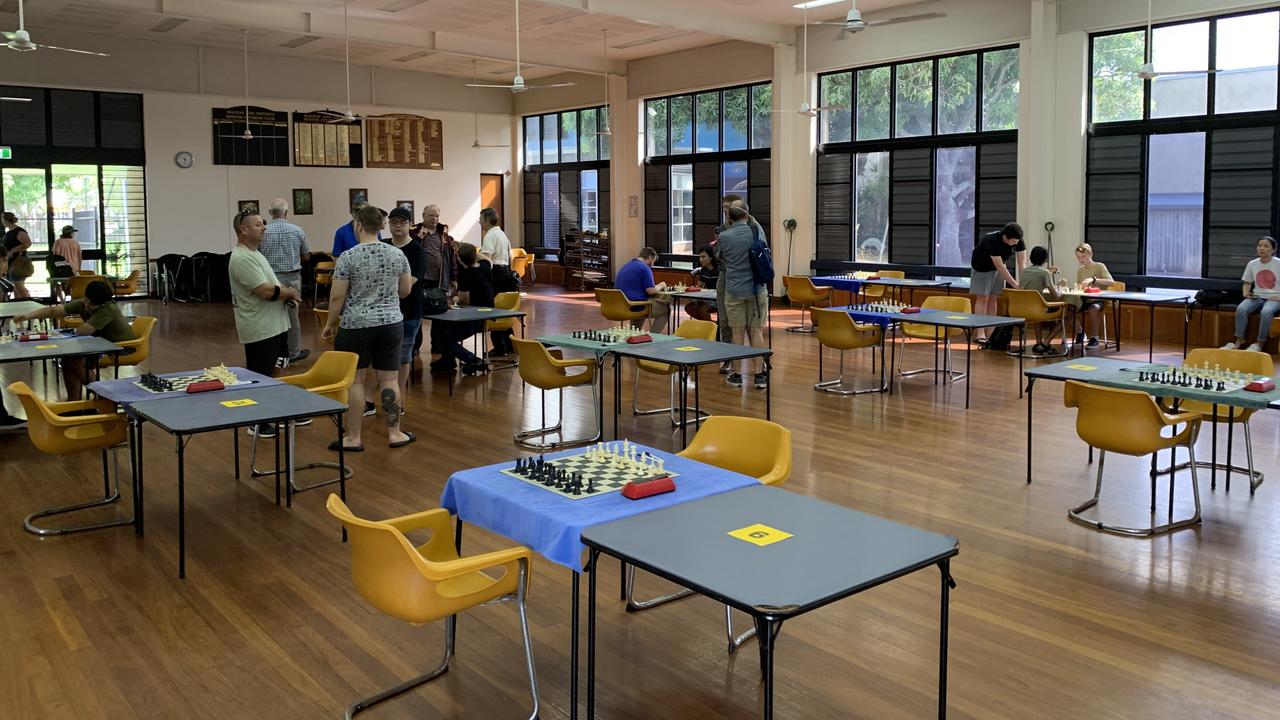 The Mackay Chess Open took place at the Senior Citizens Hall on May 14. Picture: Duncan Evans