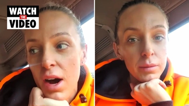 Road worker Gemma Forsythe describes Good Samaritan moment