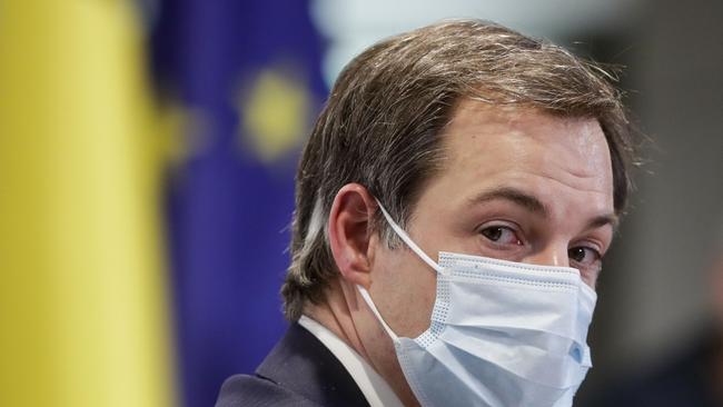 Belgian Prime Minister Alexander De Croo. Picture: AFP