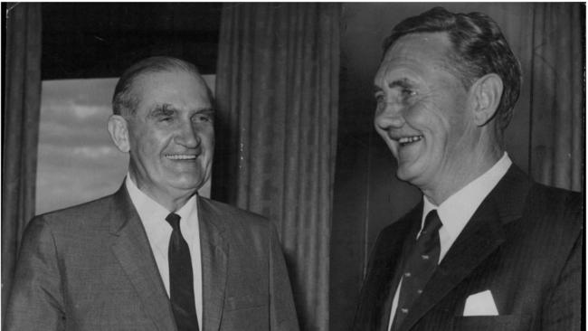 John McEwen was a short-term PM — handing over to John Gorton in January 1968 — but he held commerce and trade portfolios for two decades in the postwar period.