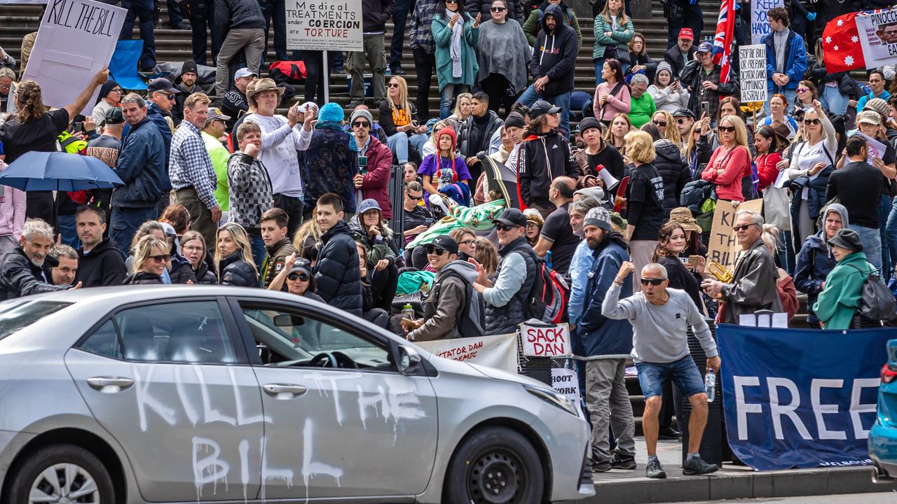 Andrew Bolt Daniel Andrews Divide And Rule Leadership Stirring Protests Herald Sun 