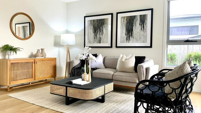 Phoebe and Jake Shorter – Foxy Home Staging. Picture: Supplied.