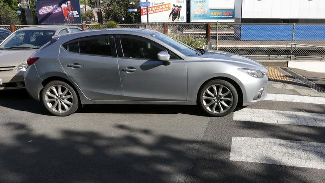 Drivers regularly park illegally at the station carpark.