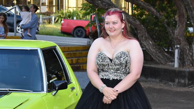 Kaidyen Wust at the Gympie Special School formal, 2022.