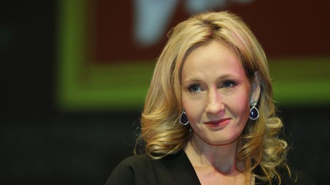 British author J.K. Rowling poses for photographers at a photo call in London in 2012. Picture: AP.  