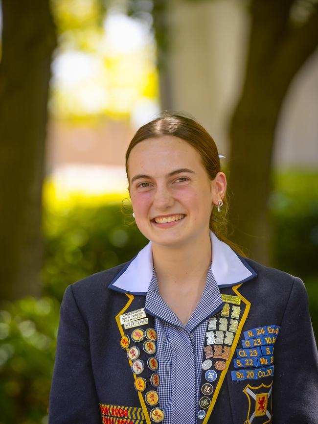 Teen Parliament student Amy Wallace. Picture: RoyVPhotography