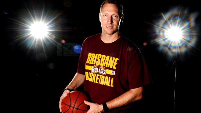 Mick Downer has been named as an assistant coach of the Brisbane Bullets National Basketball League team. Picture: John Gass