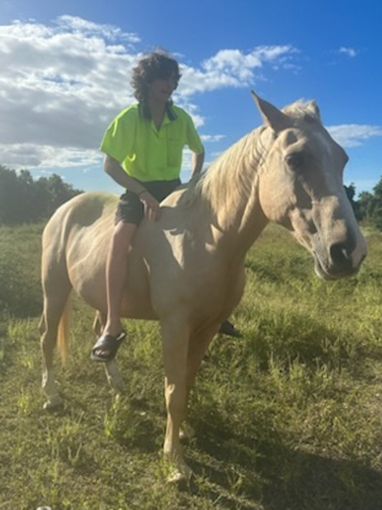 Ben Stonehouse and horse Turbo. Picture: Supplied
