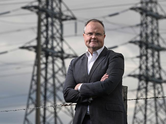 17/07/2022: Federal Opposition Energy Minister Ted O'Brien, at a large electrical distribution facility in Brendale, northern Brisbane. . Lyndon Mechielsen/The Australian