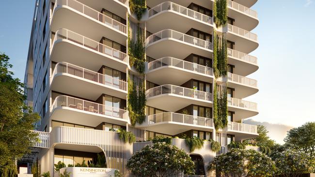 Mosaic’s $50 million The Patterson, which will have 63 luxury units. Neighbours say Mosaic has done the right thing and engaged with police and residents to minimise construction impacts.