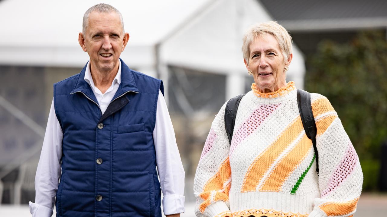 Peter Tighe with wife Patty.