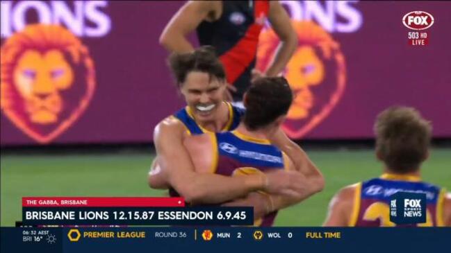 Roaring Brisbane Lions ground the Essendon Bombers