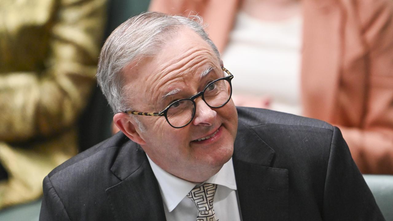 Mr Albanese announced the ‘significant’ investment in solar on Thursday. Picture: NCA NewsWire / Martin Ollman