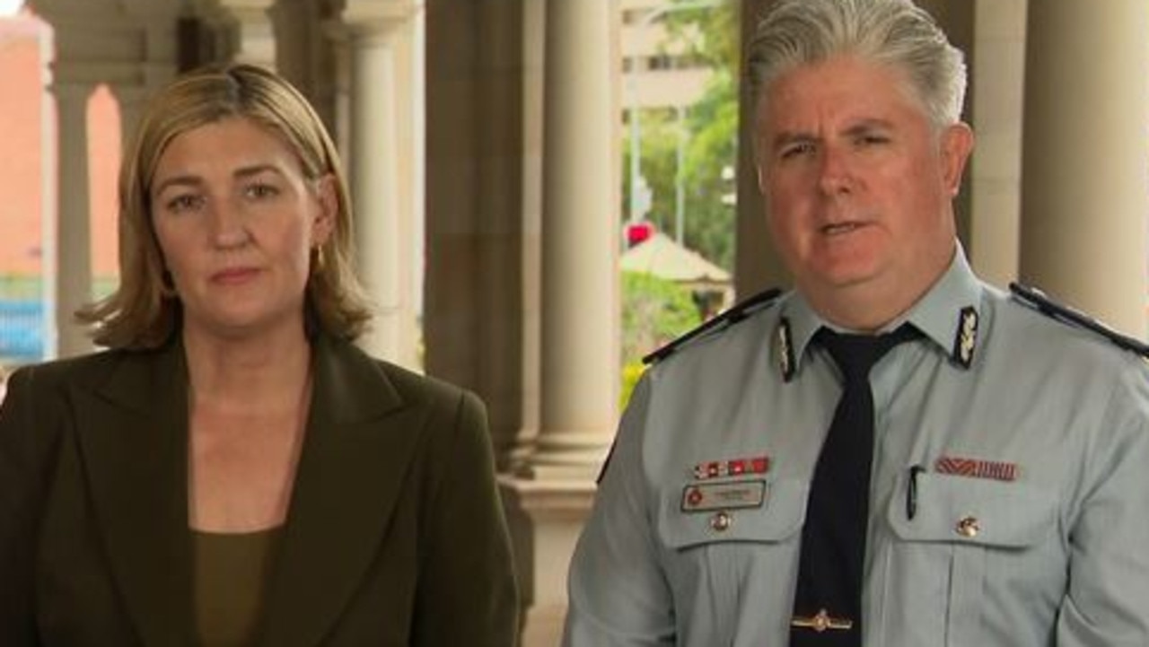 QLD Health Minister Shannon Fentiman and QAS commissioner Craig Emery were grilled on Tuesday night’s program. Picture: ACA