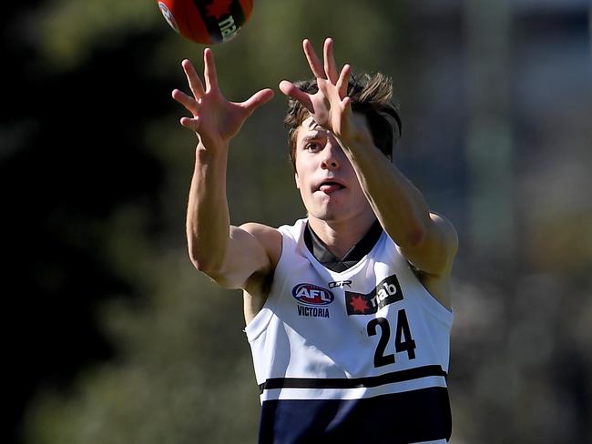 Liam Kolar in action for Northern Knights. Picture: Andy Brownbill