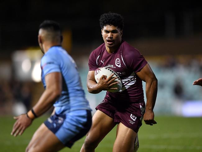 Robert Toia representing Queensland U19s. Picture: NRL Photos