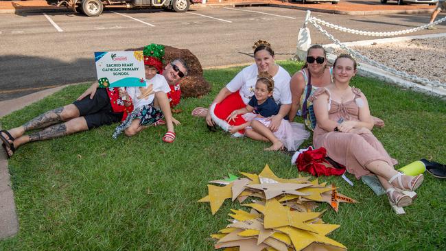 Sacred Heart Catholic Primary School as thousands of Territorians braved the tropical heat for A Very Darwin Christmas Pageant. Picture: Pema Tamang Pakhrin