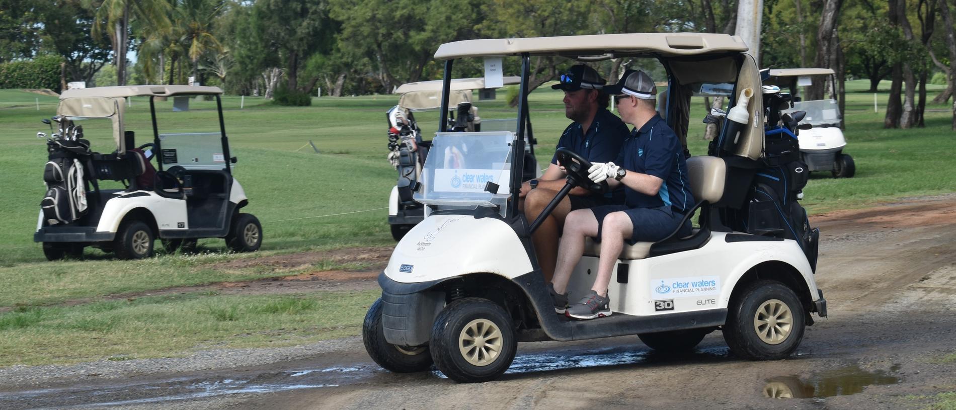On course at the inaugural Brendon Hall Memorial Golf Day at the Rockhampton Golf Club on February 16, 2025.
