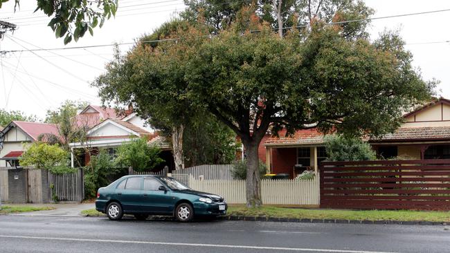 A string of properties in Kambrook Road, Caulfield.