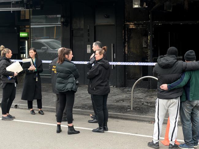 Police probe the circumstances surrounding the attack. Picture: Andrew Henshaw