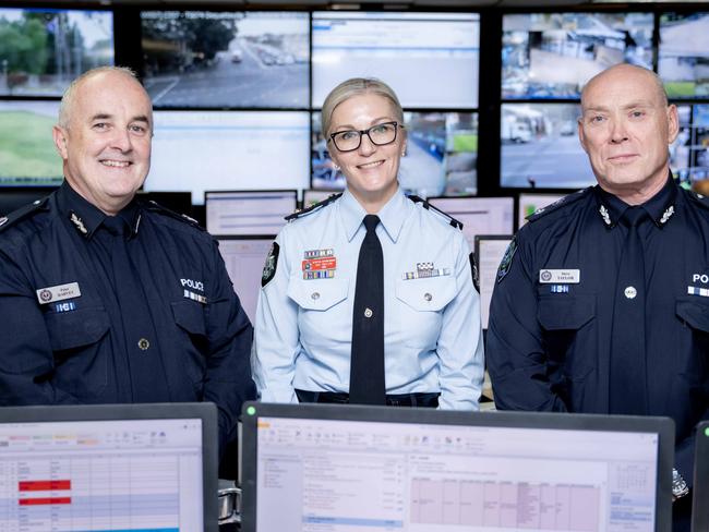 Inside the police operations bunker as the raids went down