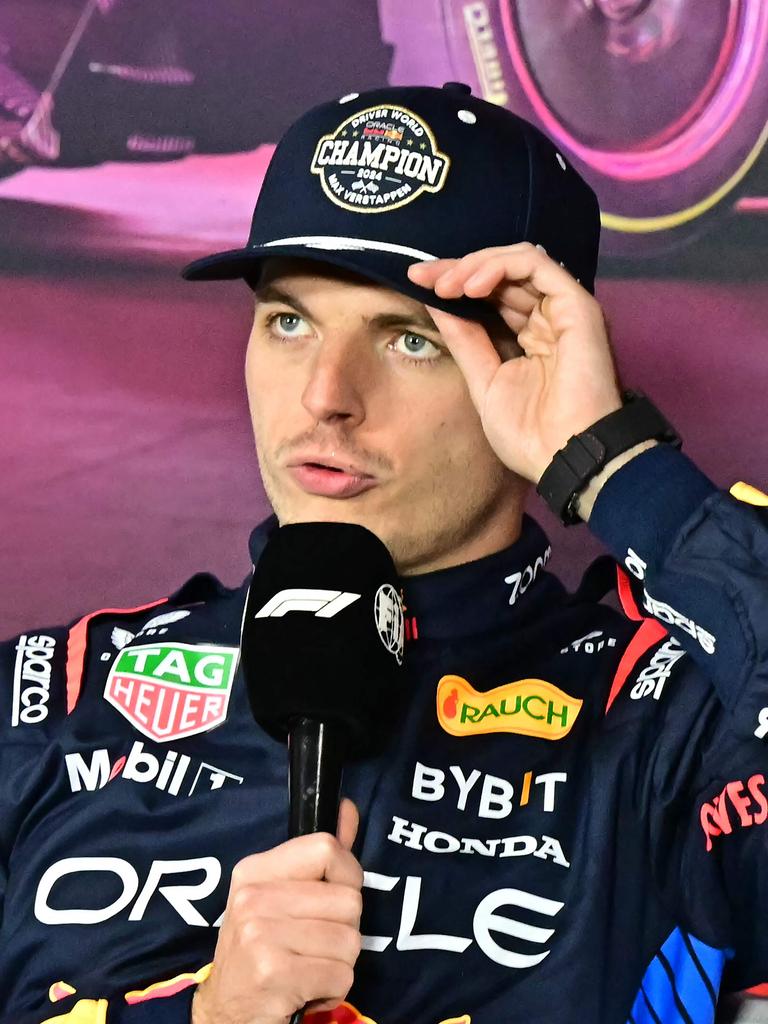 The Red Bull star isn’t planning on sticking around long. (Photo by Frederic J. Brown / AFP)