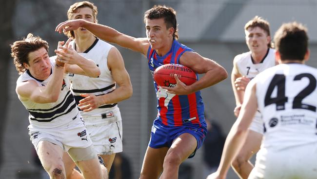 Nick Daicos missed Sunday’s NAB League match with calf soreness. Picture: Michael Klein