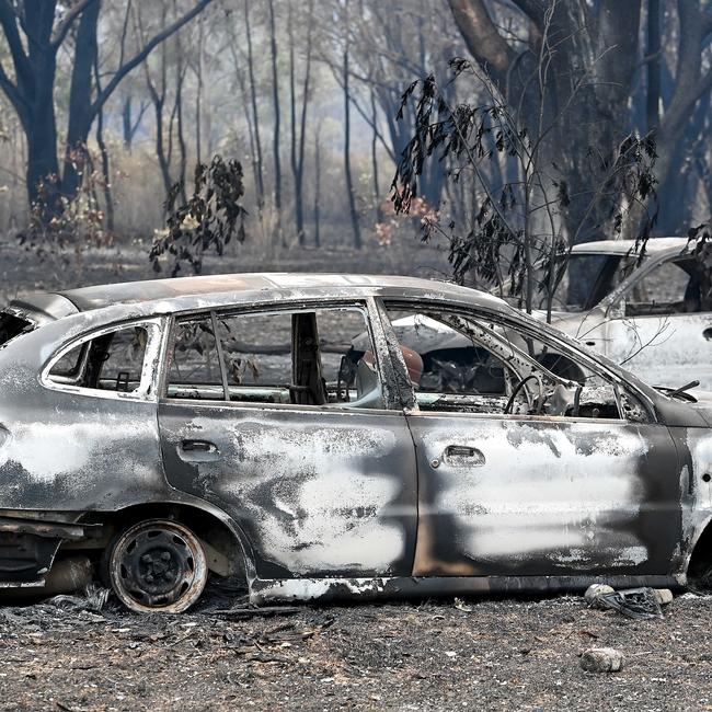 Fire damage around Dalveen (near Warwick) Bushfires burning through the Southern Downs regional area near the Queensland to NSW border. Picture: NCA NewsWIRE / John Gass