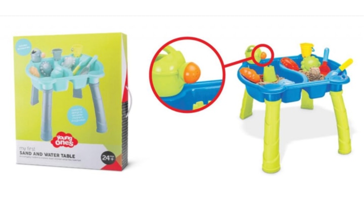 Target Young Ones My First Sand and Water Table recalled Kidspot