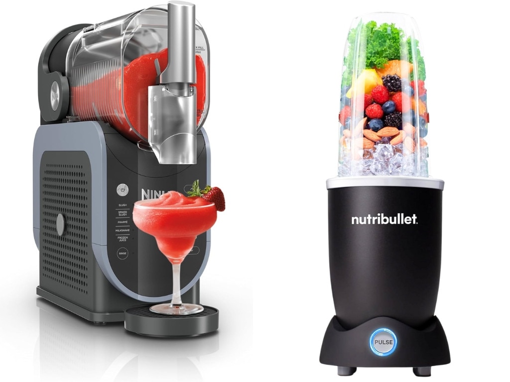 Grab the all-new Ninja Slushi on sale now, or upgrade your nutribullet, this EOFY. Image: Amazon Australia