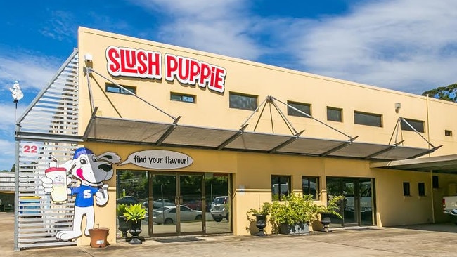 Slush Puppie’s headquarters at 22 Palings Ct, Nerang.