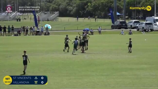 Replay: AFL Queensland Schools Cup State Finals Day 1 - St Vincents Primary School v Villanova College (Primary Male)