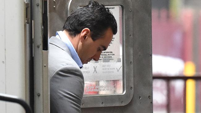 Andrew Lee arrives at the Melbourne Supreme Court. Picture: Nicole Garmston