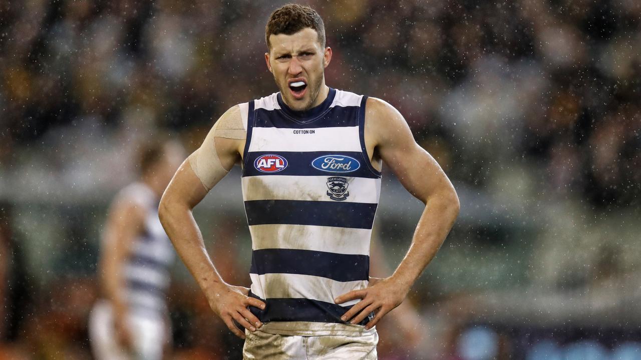 Sam Menegola was one of Geelong’s best players on Saturday.
