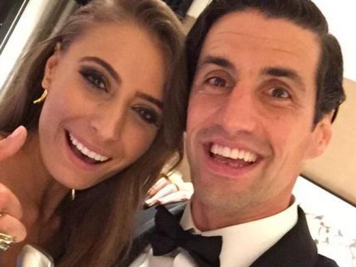 Andy Lee and Rebecca harding at the 2015 Logies ... 