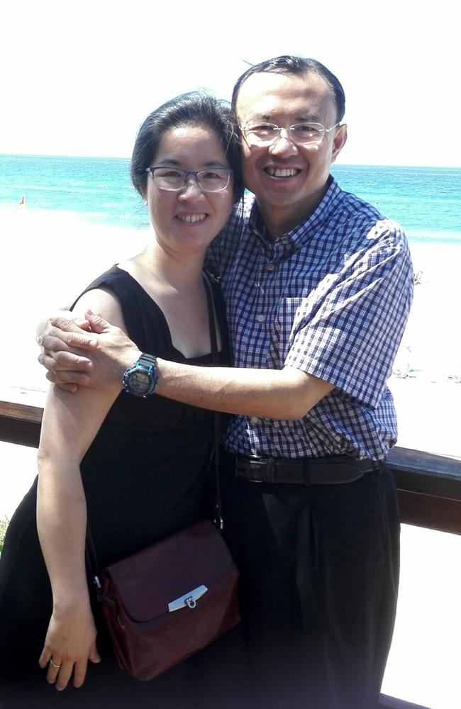 Christella (Stella) Tan and Bernard Wee. Picture: Contributed