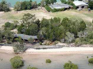 The island off Toogoom, rumoured to be worth about $7 million, which has been sold.
