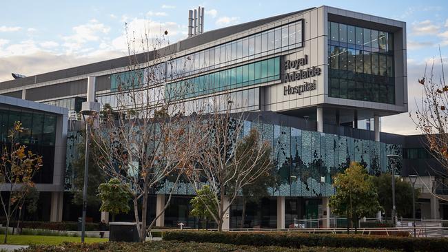 The Royal Adelaide Hospital has had three power outages in two months, which lasted up to several minutes. Picture: Matt Loxton