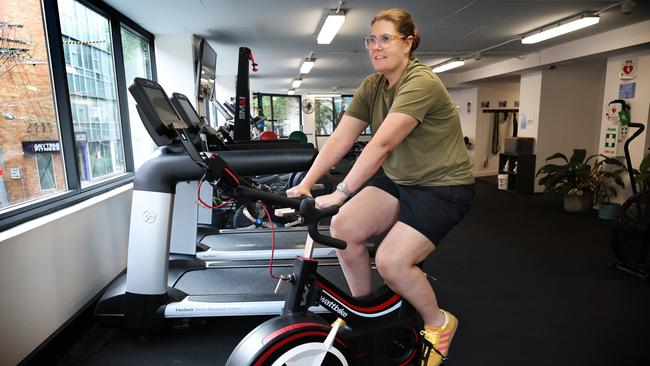 Louise Hunt, 44, says she wishes she had chosen to have knee surgery years ago. Picture: John Feder/The Australian