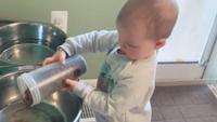 Mum shares the chores her toddler loves to do