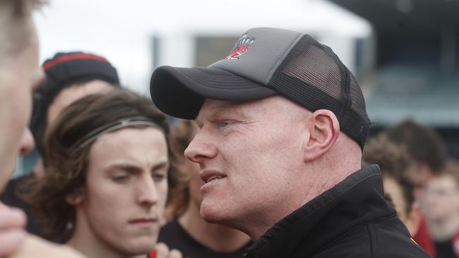 Adrian Smith North Launceston coach. TSL grand final 2024 - North Launceston V Lauderdale. Picture: Nikki Davis-Jones