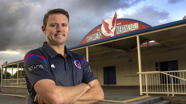 Nerang's incoming Gold Coast Premier League football coach Lee Vernon. Picture: Luke Sorensen