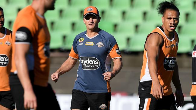 Will Cleary walk away from his Tigers mission? (AAP Image/Dan Himbrechts)