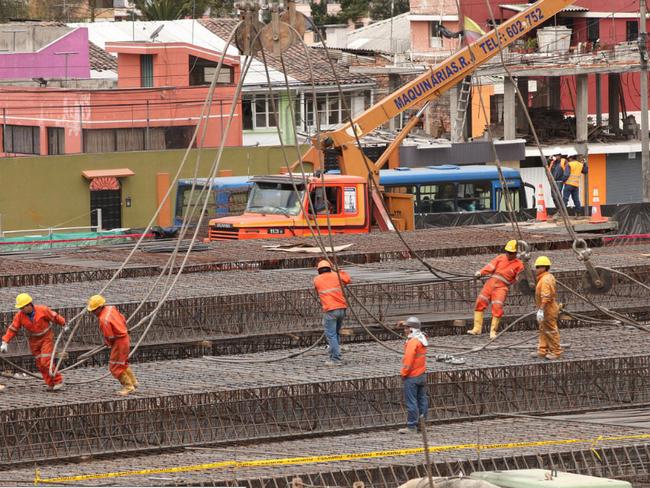 Construction of the Quito Metro in Ecuador. Picture: Eduardo Santillán Trujillo/Presidency of the Republic                        <a class="capi-image" capiId="46b0c772e1695e38e47f9eb505170816"></a>