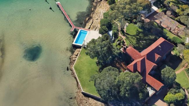 His estate on Wentworth Rd, Vaucluse.