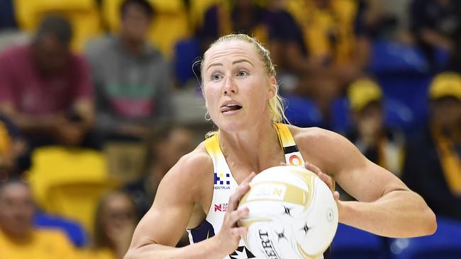 Silver Ferns legend Laura Langman is back on the international scene. Picture: Getty