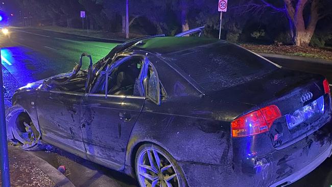 Police seek witnesses for North Adelaide crash. Picture: SA Police