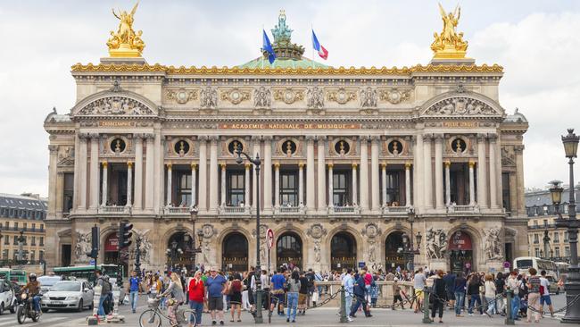 Palais Garnier in Paris.