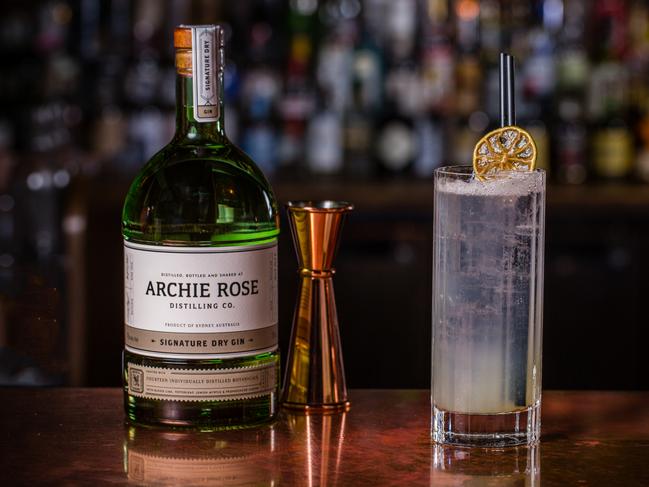 Archie Rose distillery is providing three spirits for the Radisson Blu Hotel's latest offering - a Distillers' High Tea. Picture: Nikki To